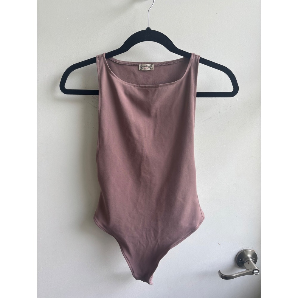 FP Intimately Free People High Neck Sleeveless‎ Bodysuit XS boho layered